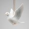 Christmas Decor Hand Crafted White Peace Dove Ornament, Home Décor, Gift for Her, Wedding Decor, Christmas tree Décor, Wall Decor